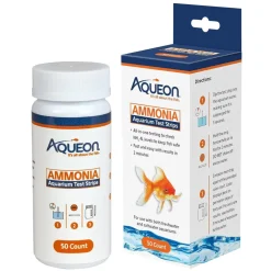 Aqueon Ammonia Aquarium Test Strips (50 ct)