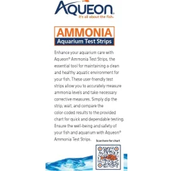 Aqueon Ammonia Aquarium Test Strips (50 ct)