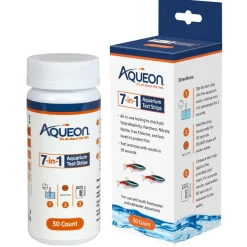 Aqueon 7-in-1 Aquarium Test Strips (50 ct)
