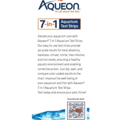 Aqueon 7-in-1 Aquarium Test Strips (50 ct)