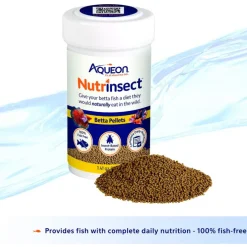 Aqueon Nutrinsect Betta Pellets (1.41 oz)