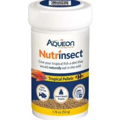 Aqueon Nutrinsect Tropical Pellets (1.76 oz)