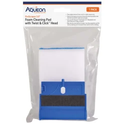 Aqueon ProScraper 3.0 Foam Cleaning Pad w/ Twist & Click Head