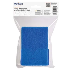 Aqueon ProScraper 3.0 Foam Cleaning Pad w/ Twist & Click Head
