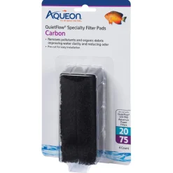 Aqueon Replacement Specialty Filter Pads -Carbon (4 ct)