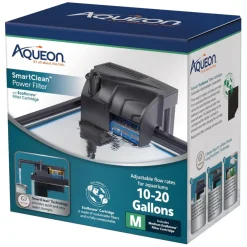 Aqueon SmartClean Power Filter with EcoRenew Filter Cartridge