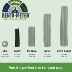 Ark Naturals 4-in-1 Brushless Toothpaste Chews for Small Dental Dogs (12 oz)