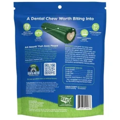 Ark Naturals 4-in-1 Brushless Toothpaste Chews for Large Dental Dogs (18 oz)