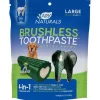 Ark Naturals 4-in-1 Brushless Toothpaste Dental Chews for Large Dogs (18 oz)