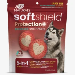 Ark Naturals 5-in-1 Soft Shield Protection+ Brushless Toothpaste Chews for Large Dogs (18 oz)