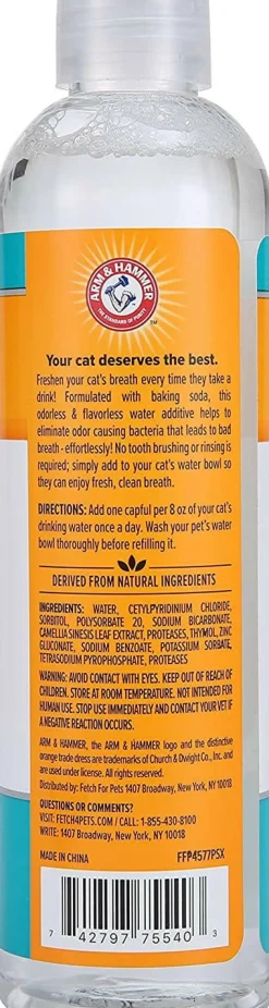 Arm & Hammer Advanced Care Dental Water Additive for Cats (8oz)