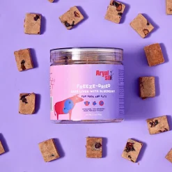 Arya Sit Freeze-Dried Beef Liver with Blueberry for Dogs & Cats