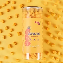 Arya Sit Freeze-Dried Treats Quail Egg Yolk in Small Bites for Dogs & Cats