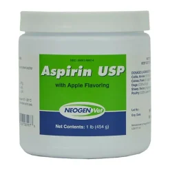 Aspirin Medication for Pain for Dogs & Horses, Apple-Flavored (1 lb) (Manufacturer may vary)