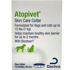 Atopivet Skin Care Collar for Dogs & Cats up to 15 lbs