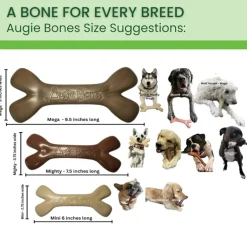 Augie Bones Plant Based Tough Dog Chew Toy