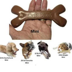 Augie Bones Plant Based Tough Dog Chew Toy