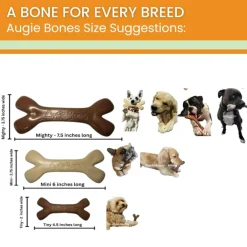 Augie Bones Tiny Bacon Softer Dog Chew Toy
