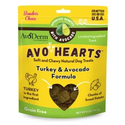 AvoDerm Natural AvoHearts Natural Dog Treats (5 oz)