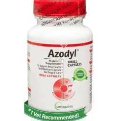 Azodyl Small Capsules - Renal Support Supplement for Cats and Dogs