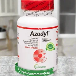 Azodyl Small Capsules - Renal Support Supplement for Cats and Dogs