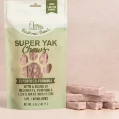Badlands Ranch Superchew Superfood Formula Dog Chews, Small, 1-oz