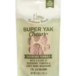 Badlands Ranch Superchew Superfood Formula Dog Chews, Medium, 3-oz
