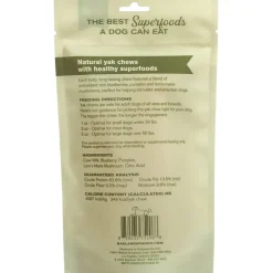 Badlands Ranch Superchew Superfood Formula Dog Chews, Medium, 3-oz