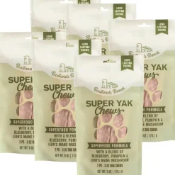 Badlands Ranch Superchew Superfood Formula Dog Chews, Medium, 3-oz