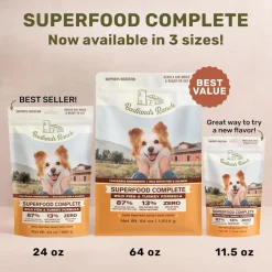 Badlands Ranch Superfood Wild Fish & Turkey Dog Food