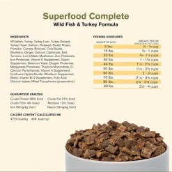 Badlands Ranch Superfood Wild Fish & Turkey Dog Food