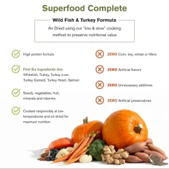 Badlands Ranch Superfood Wild Fish & Turkey Dog Food