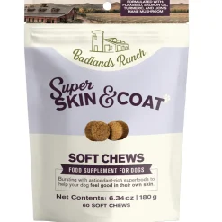 Badlands Ranch Super Soft Chews Food Supplement for Dogs, 60 count