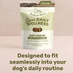 Badlands Ranch Super Soft Chews Food Supplement for Dogs, 60 count