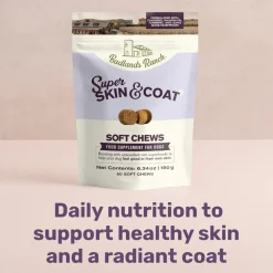 Badlands Ranch Super Soft Chews Food Supplement for Dogs, 60 count
