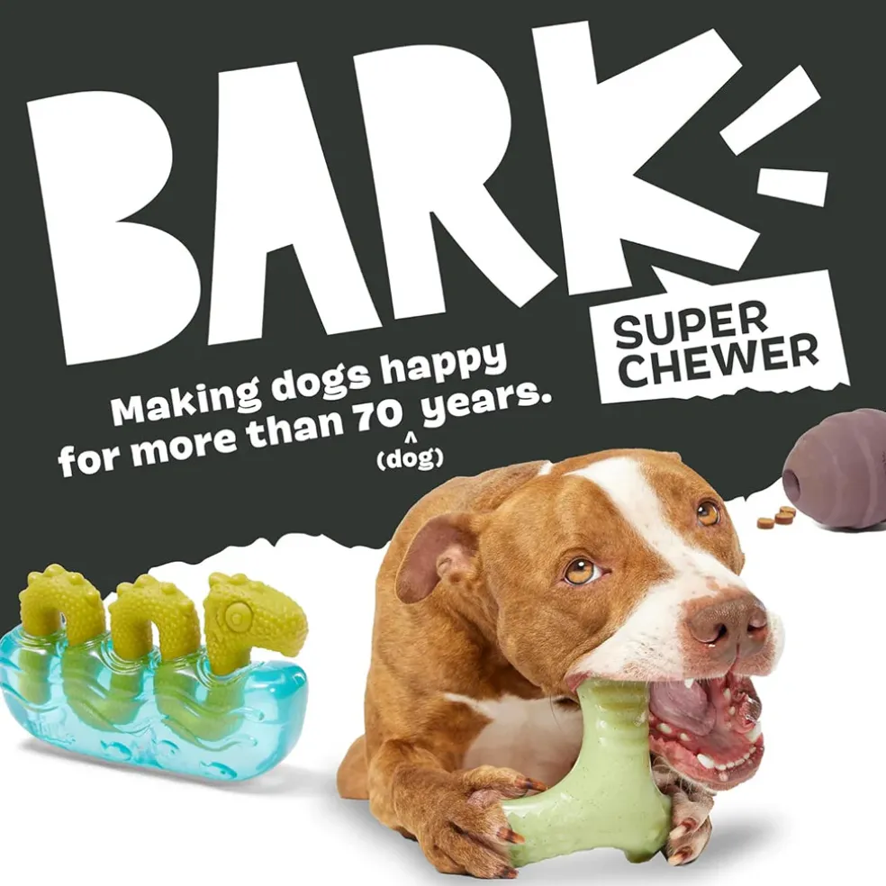 BARK Buck Wild Interactive Tough Chewer Dog Toy