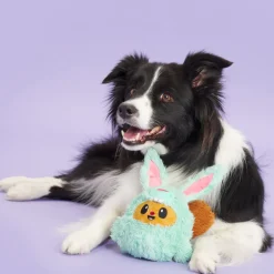 BARK Buddy The Nutty Bunny Easter Plush Dog Toy