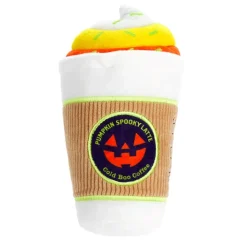Bark Cold Boo Coffee Plush Toy For Dogs