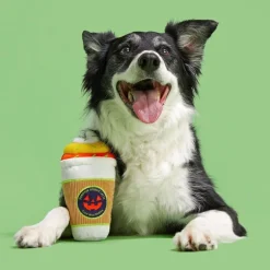 Bark Cold Boo Coffee Plush Toy For Dogs