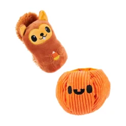Bark Squirrel O' Lantern Plush Toy For Dogs (Small)