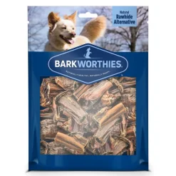 Barkworthies Beef Gullet Stick Bites Dog Chews (1.5 lb)