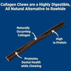 Barkworthies 95% Collagen Beef Stick For Dogs