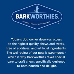 Barkworthies Odor-Free American Bully Sticks Treats For Dogs 12
