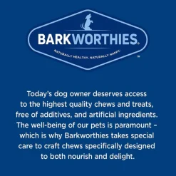 Barkworthies Odor-Free Bully Sticks Treats For Dogs