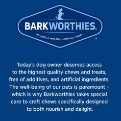 Barkworthies Pork Pizzle Treat For Dog, 1ct