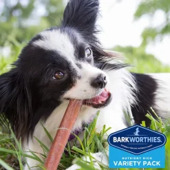 Barkworthies Small Breed Variety Pack Chews Treats For Dogs, 5 chews