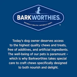 Barkworthies Stuffed Snackle Beef Esophagus Treats For Dogs 6