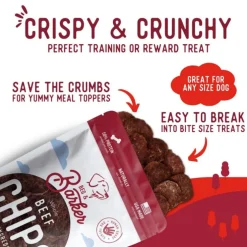 Beg & Barker Beef Heart Chips Dog Treats