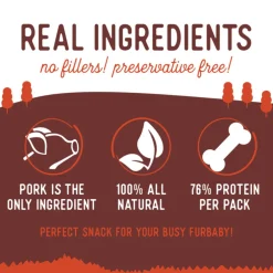 Beg & Barker Pork Loin Strip Dog Treats