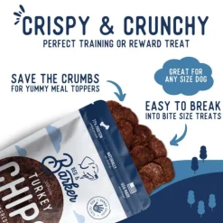 Beg & Barker Whole Turkey Chips Dog Treats